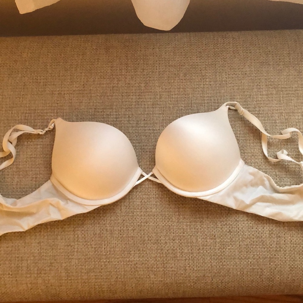 White add 2 cup bra